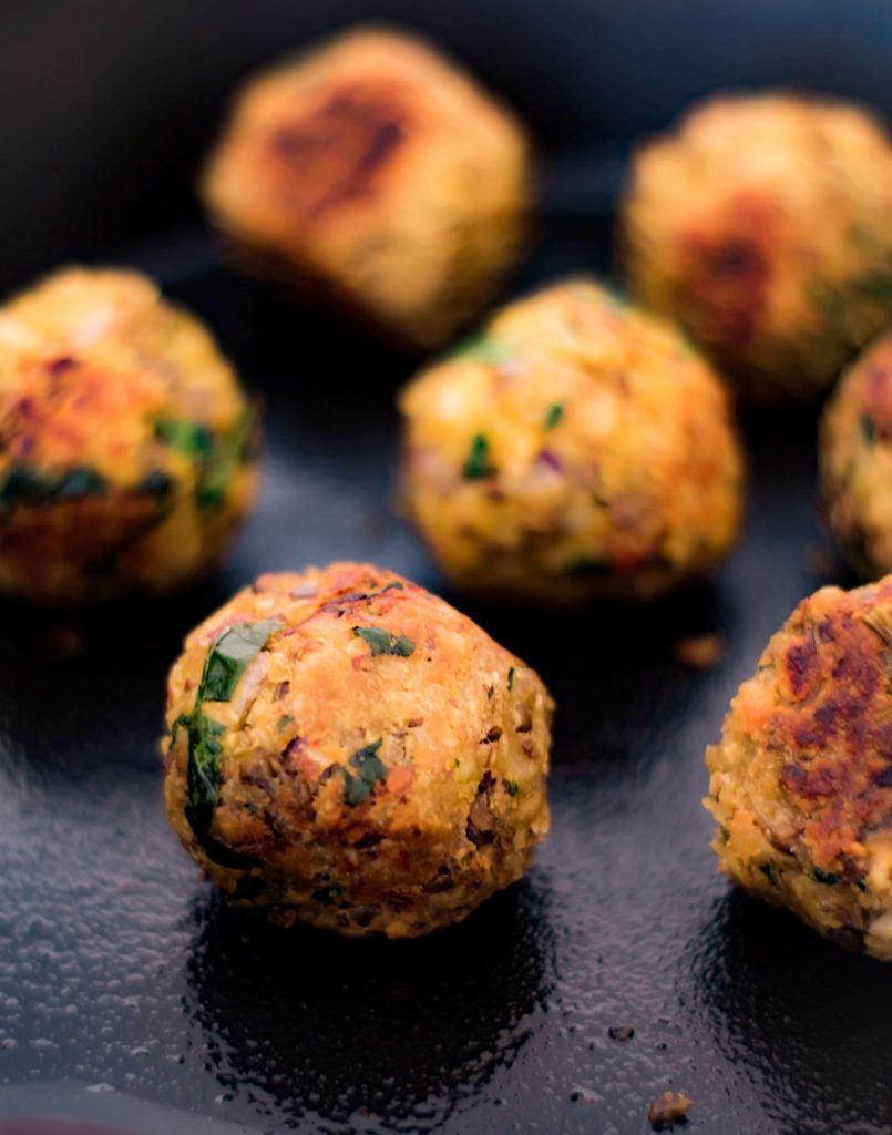 Albondigas vegetarianas a la caserola 