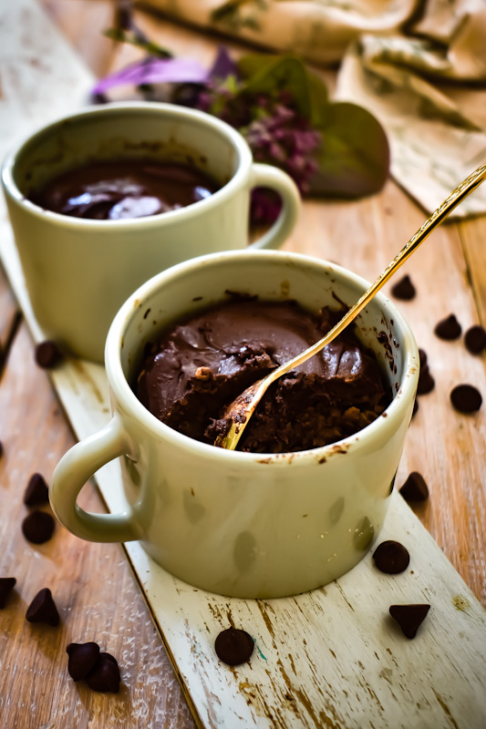 El mejor postre de Chocolate en taza